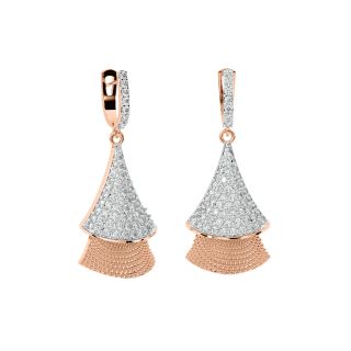 Bartley Round Diamond Earrings